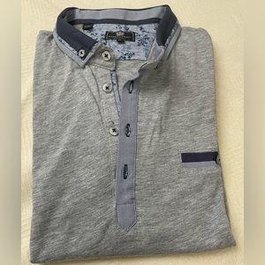 Steel & Jelly London, Fitted Polo, Size XL